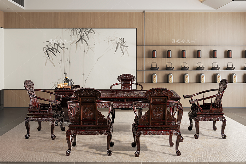 麒麟獻(xiàn)瑞茶臺