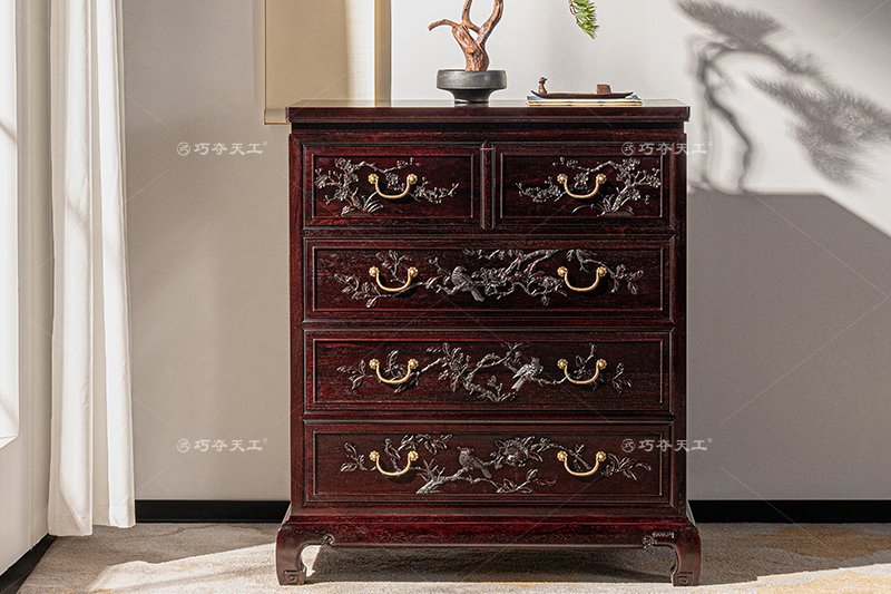 花鳥(niǎo)五斗柜